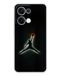 Чехол для OPPO Reno13 с картинкой «Jordan Gradient Logo»