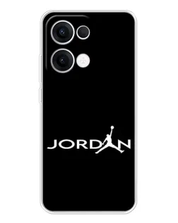 Чохол для OPPO Reno13 з картинкою «Jordan White Logo»