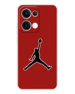Чохол для OPPO Reno13 з картинкою «Jordan Red Back»