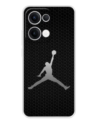 Чохол для OPPO Reno13 з картинкою «Jordan Dark Carbon» Чохол для OPPO Reno13 з картинкою «Jordan Dark Carbon»