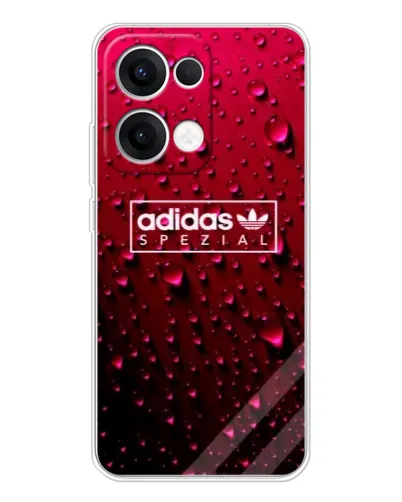 Чохол для OPPO Reno13 з картинкою «Adidas Gold Marble»