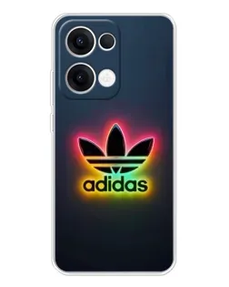 Чохол для OPPO Reno13 з картинкою «Неоновий Adidas»