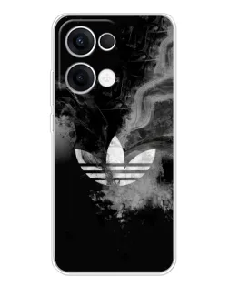 Чохол для OPPO Reno13 з картинкою «Абстрактний дим Adidas»