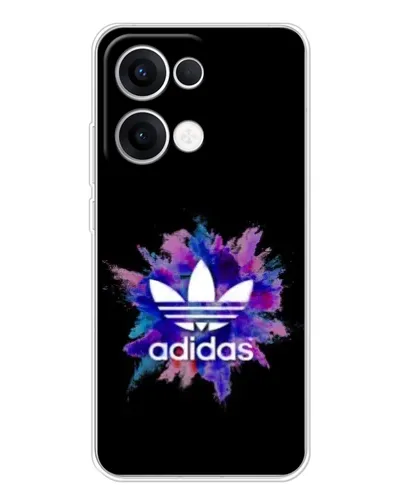 Чохол для OPPO Reno13 з картинкою «Вибух фарб Adidas»