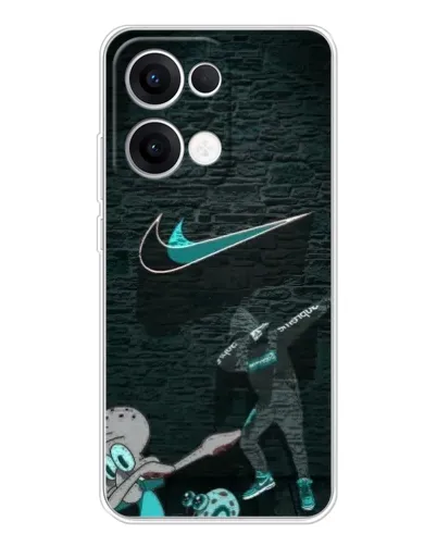 Чохол для OPPO Reno13 з картинкою «Спортивний арт Nike»