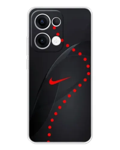 Чохол для OPPO Reno13 з картинкою «Абстрактний дизайн Nike»