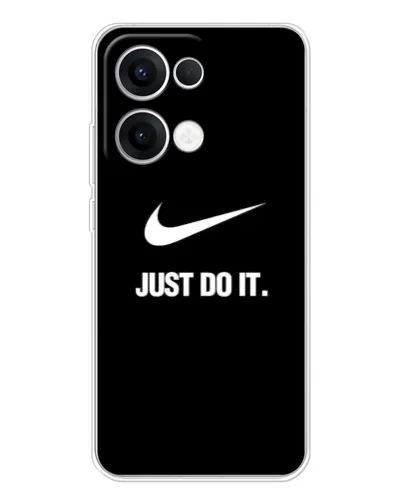 Чохол для OPPO Reno13 з картинкою «Класичний принт Nike»