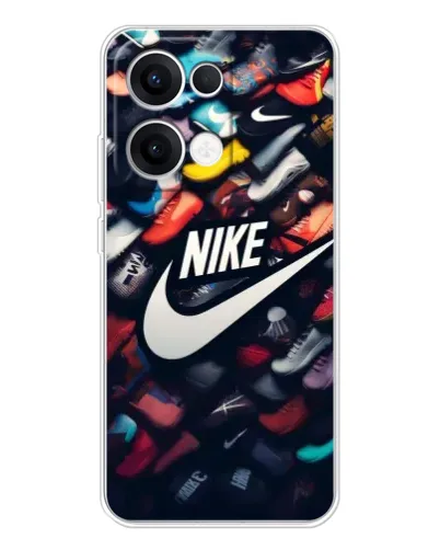 Чохол для OPPO Reno13 з картинкою «Колекція кросівок Nike»