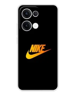 Чохол для OPPO Reno13 з картинкою «Золотий логотип Nike»