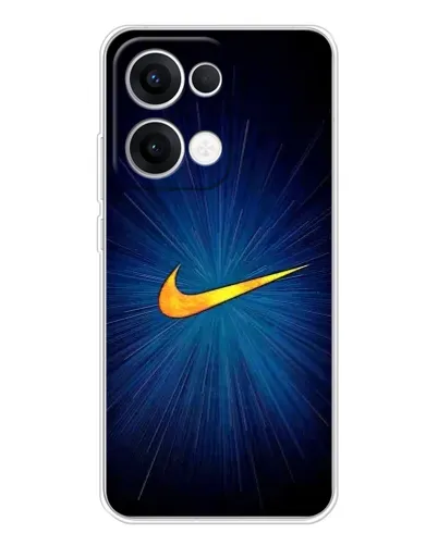 Чохол для OPPO Reno13 з картинкою «Синій пульс Nike» Чохол для OPPO Reno13 з картинкою «Синій пульс Nike»
