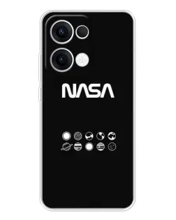 Чохол для OPPO Reno13 з картинкою «NASA — технічний принт»