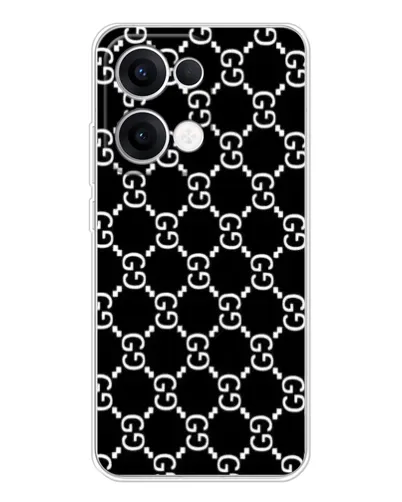 Чехол для OPPO Reno13 с картинкой «Gucci — сетчатый паттерн» Чехол для OPPO Reno13 с картинкой «Gucci — сетчатый паттерн»