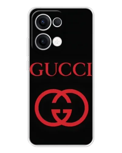 Чехол для OPPO Reno13 с картинкой «Gucci — красный логотип» Чехол для OPPO Reno13 с картинкой «Gucci — красный логотип»