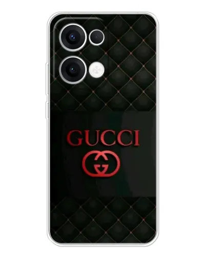 Чехол для OPPO Reno13 с картинкой «Gucci — стеганый черный» Чехол для OPPO Reno13 с картинкой «Gucci — стеганый черный»