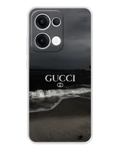 Чехол для OPPO Reno13 с картинкой «Gucci — морской прибой» Чехол для OPPO Reno13 с картинкой «Gucci — морской прибой»