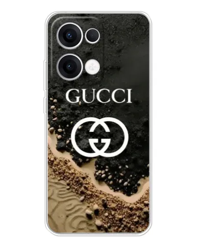 Чехол для OPPO Reno13 с картинкой «Gucci — песчаные дюны» Чехол для OPPO Reno13 с картинкой «Gucci — песчаные дюны»