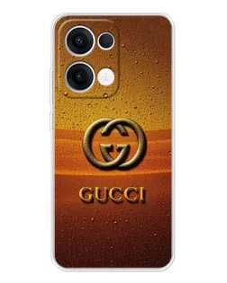 Чехол для OPPO Reno13 с картинкой «Gucci — солнечный градиент»