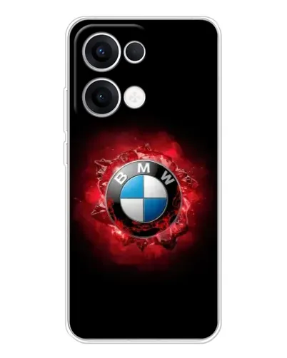 Чехол для OPPO Reno13 с картинкой «Логотип BMW — вспышка» Чехол для OPPO Reno13 с картинкой «Логотип BMW — вспышка»