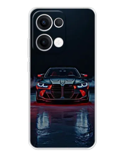 Чехол для OPPO Reno13 с картинкой «BMW на мокрой дороге» Чехол для OPPO Reno13 с картинкой «BMW на мокрой дороге»