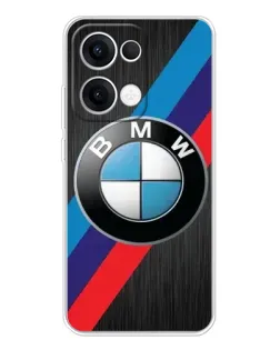 Чехол для OPPO Reno13 с картинкой «BMW M-stripes стиль»