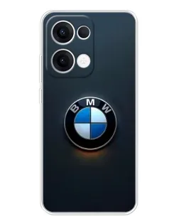 Чехол для OPPO Reno13 с картинкой «Логотип BMW — минимализм»