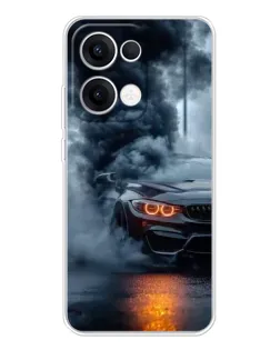 Чохол для OPPO Reno13 з картинкою «BMW M-Power — абстракція» Чохол для OPPO Reno13 з картинкою «BMW M-Power — абстракція»