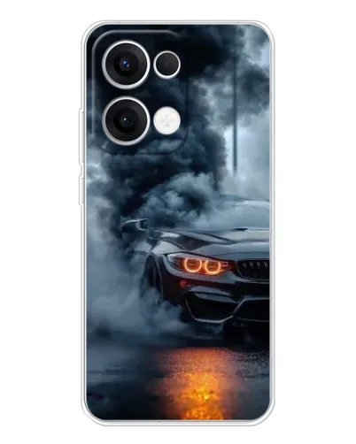Чохол для OPPO Reno13 з картинкою «BMW M-Power — абстракція» Чохол для OPPO Reno13 з картинкою «BMW M-Power — абстракція»