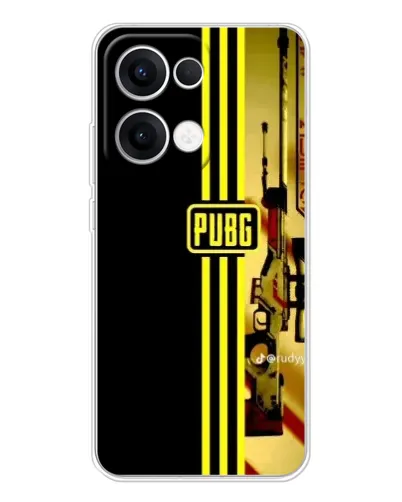 Чохол для OPPO Reno13 з картинкою «PUBG — камуфляжний шолом»