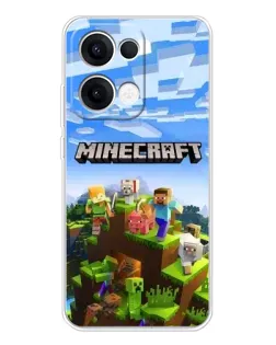Чохол для OPPO Reno13 з картинкою «Minecraft класичний світ» Чохол для OPPO Reno13 з картинкою «Minecraft класичний світ»