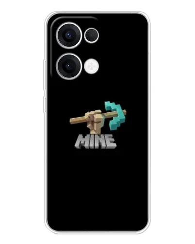 Чехол для OPPO Reno13 с картинкой «Алмазная кирка» Чехол для OPPO Reno13 с картинкой «Алмазная кирка»
