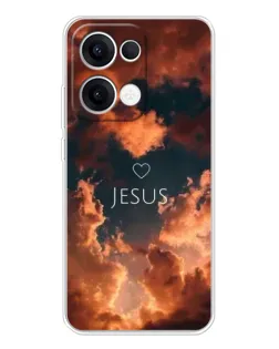 Чехол для OPPO Reno13 с картинкой «Сияние Имени Jesus» Чехол для OPPO Reno13 с картинкой «Сияние Имени Jesus»