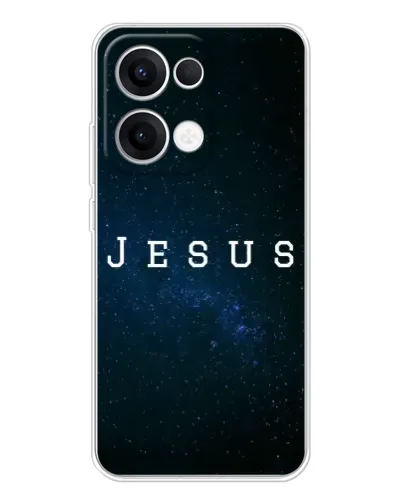 Чехол для OPPO Reno13 с картинкой «Звездное небо Jesus» Чехол для OPPO Reno13 с картинкой «Звездное небо Jesus»
