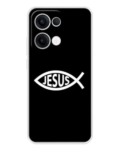 Чехол для OPPO Reno13 с картинкой «Классический Jesus» Чехол для OPPO Reno13 с картинкой «Классический Jesus»