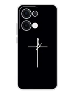Чехол для OPPO Reno13 с картинкой «Тонкий крест»