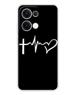 Чехол для OPPO Reno13 с картинкой «Пульс веры»
