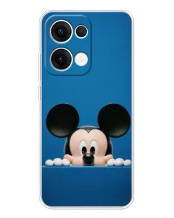 Чохол для OPPO Reno13 з картинкою «Міккі виглядає»