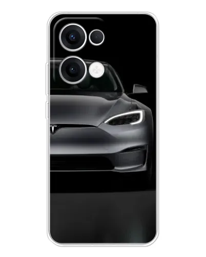 Чохол для OPPO Reno13 з картинкою «Tesla Model S Look» Чохол для OPPO Reno13 з картинкою «Tesla Model S Look»