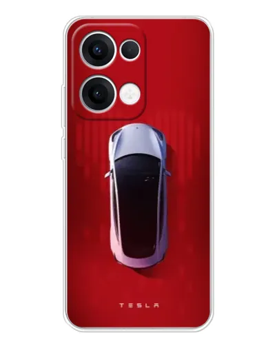 Чохол для OPPO Reno13 з картинкою «Tesla Top View» Чохол для OPPO Reno13 з картинкою «Tesla Top View»