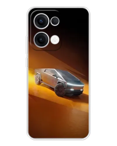 Чохол для OPPO Reno13 з картинкою «Cybertruck у пустелі» Чохол для OPPO Reno13 з картинкою «Cybertruck у пустелі»