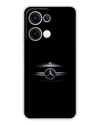 Чехол для OPPO Reno13 с картинкой «Mercedes — абстрактные линии» Чехол для OPPO Reno13 с картинкой «Mercedes — абстрактные линии»