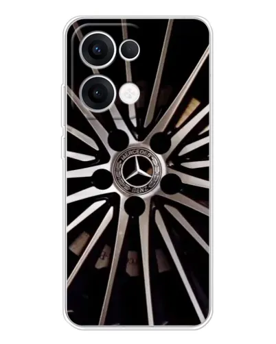 Чехол для OPPO Reno13 с картинкой «Диск Mercedes» Чехол для OPPO Reno13 с картинкой «Диск Mercedes»