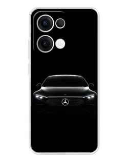 Чехол для OPPO Reno13 с картинкой «Mercedes Vision — концепт»