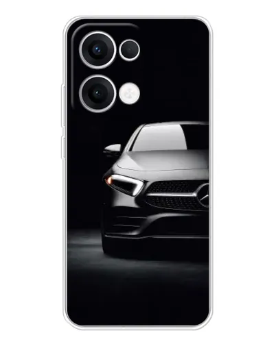 Чехол для OPPO Reno13 с картинкой «Свет фар Mercedes» Чехол для OPPO Reno13 с картинкой «Свет фар Mercedes»