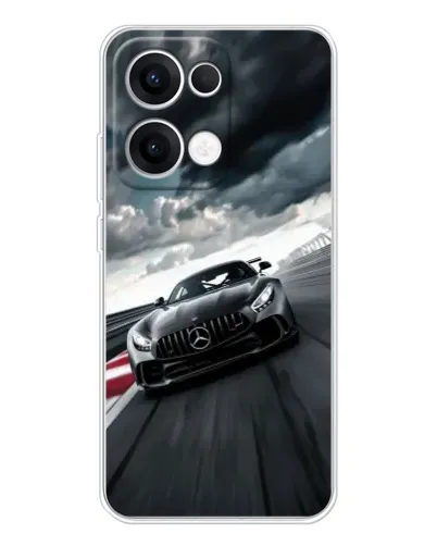 Чехол для OPPO Reno13 с картинкой «Гоночный Mercedes AMG» Чехол для OPPO Reno13 с картинкой «Гоночный Mercedes AMG»