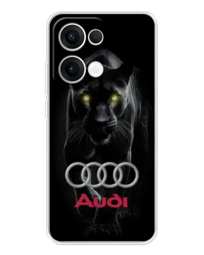 Чохол для OPPO Reno13 з картинкою «Пантера та Audi» Чохол для OPPO Reno13 з картинкою «Пантера та Audi»