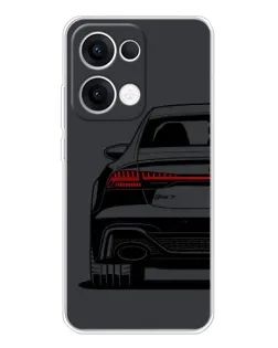 Чохол для OPPO Reno13 з картинкою «Задня частина Audi — арт»