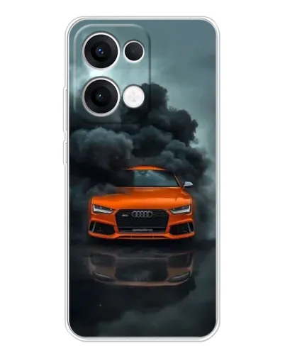 Чохол для OPPO Reno13 з картинкою «Audi у хмарах диму» Чохол для OPPO Reno13 з картинкою «Audi у хмарах диму»