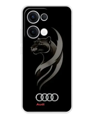 Чохол для OPPO Reno13 з картинкою «Графіка — пантера та Audi» Чохол для OPPO Reno13 з картинкою «Графіка — пантера та Audi»