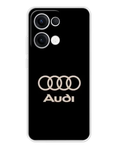 Чохол для OPPO Reno13 з картинкою «Audi — золотий логотип» Чохол для OPPO Reno13 з картинкою «Audi — золотий логотип»