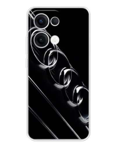 Чохол для OPPO Reno13 з картинкою «Audi — абстрактні кільця» Чохол для OPPO Reno13 з картинкою «Audi — абстрактні кільця»
